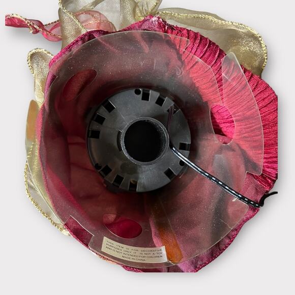 VINTAGE Christmas Wonderland Tree Topper 13” Fiber Optic Angel Of Light - Picture 4 of 6